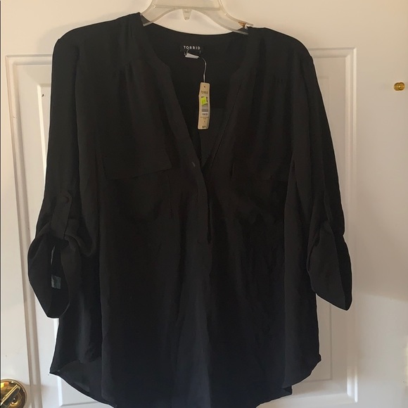 Torrid blouse sz 0 top - Picture 1 of 4